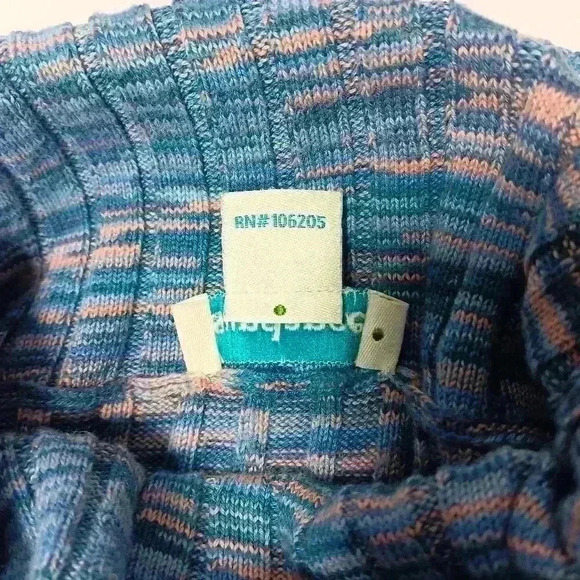 Sundance Multi color ribbed turtleneck.  Ladies size m - Picture 4 of 5